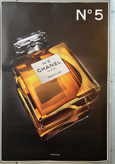 chanel no 5 poster gold|2001 Chanel No.5 .